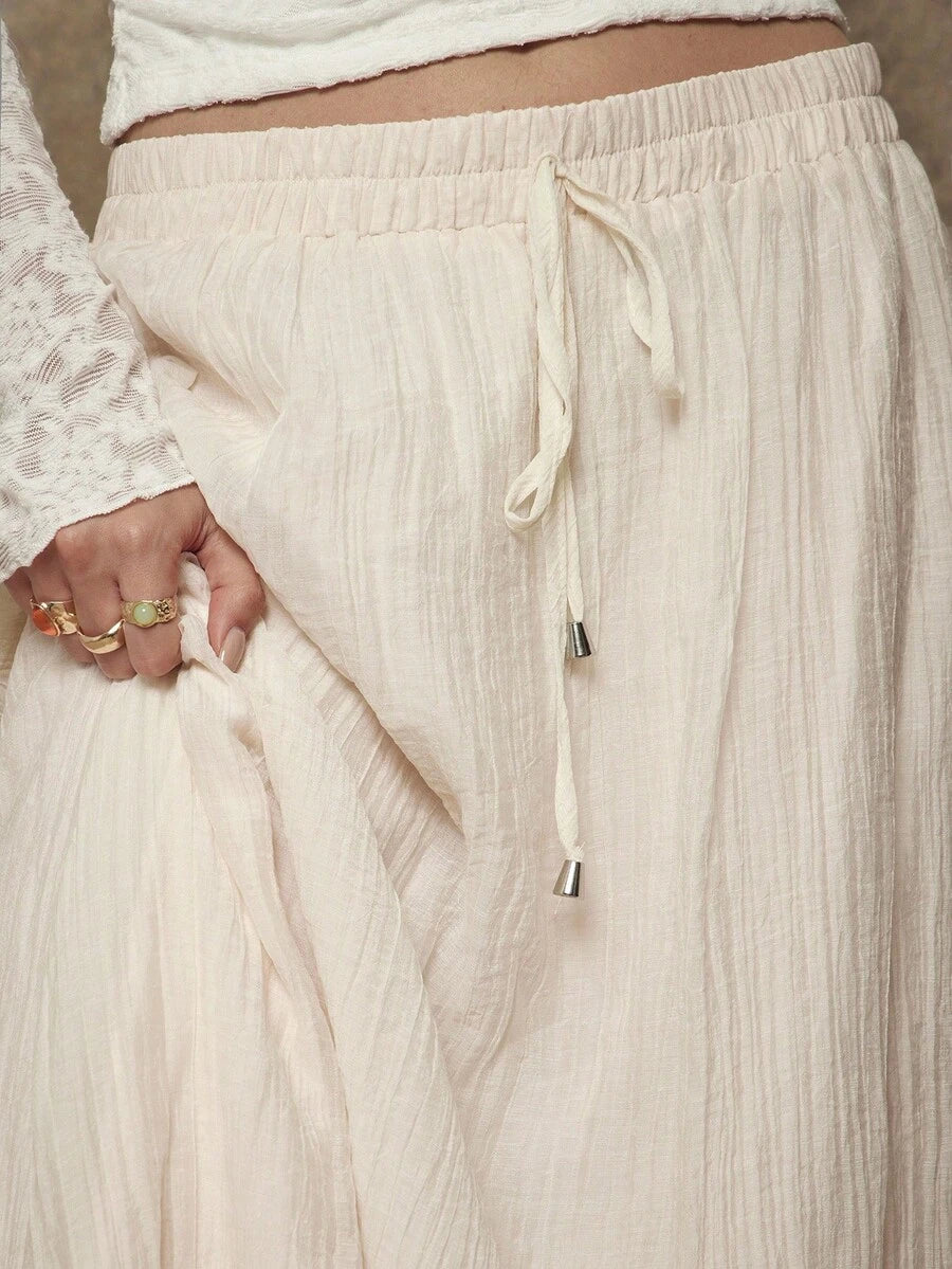 Midnight Drape Skirt