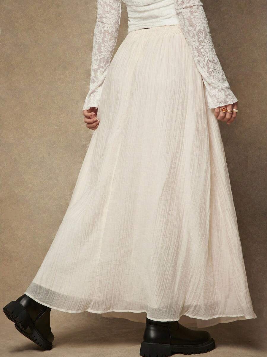 Midnight Drape Skirt