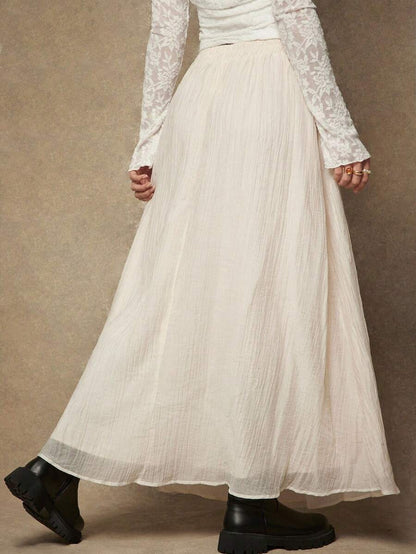 Midnight Drape Skirt