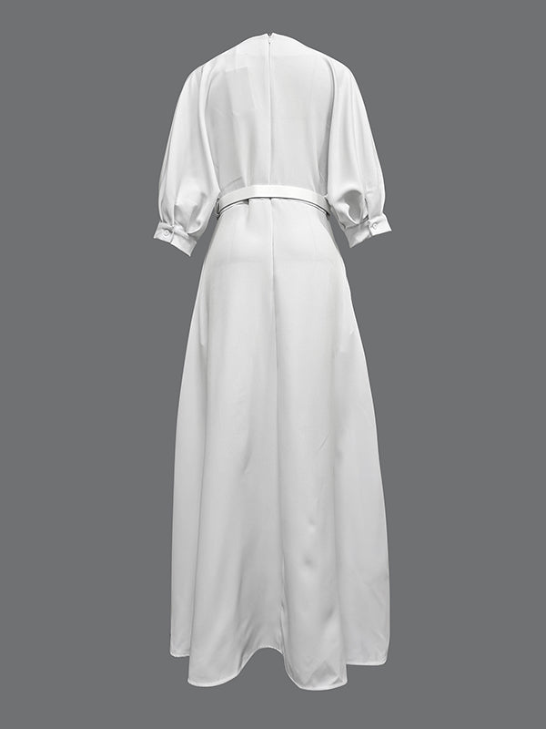 Renée Belted Maxi Dress