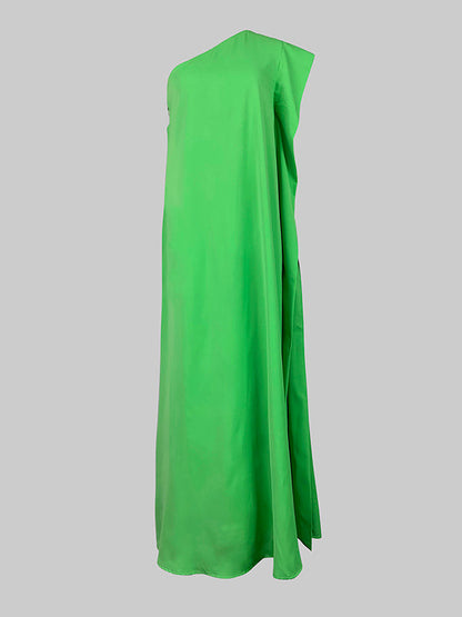 Amira One-Shoulder Maxi Dress