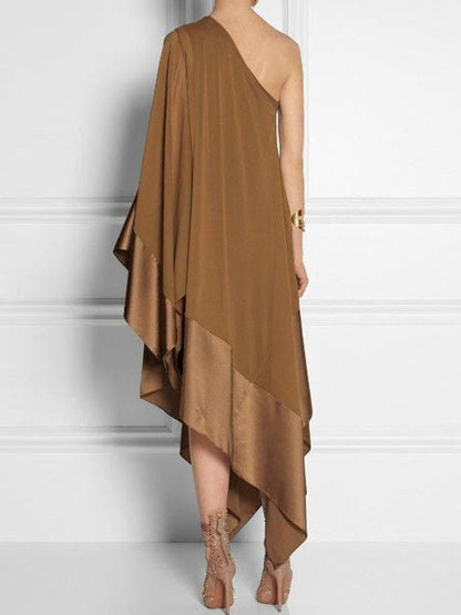 Aria One-Shoulder Maxi Dress