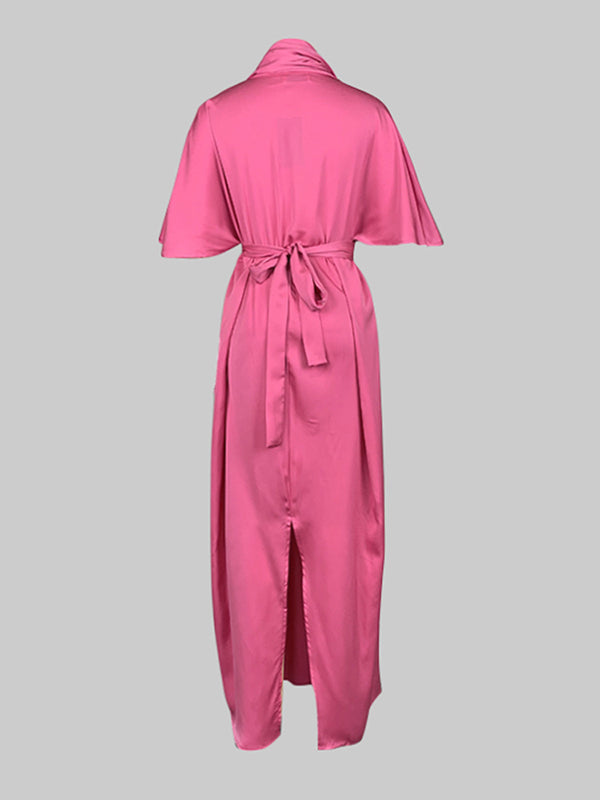 Alaine Asymmetric Shirt Dress