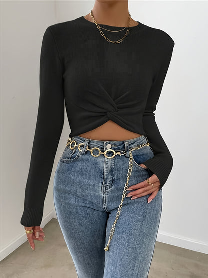 The Santa Monica Apparel™ | Slim Fit Round-Neck Sweater