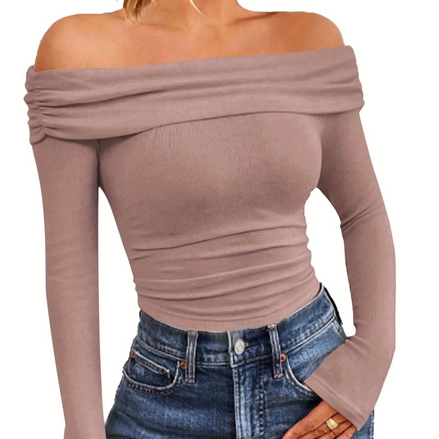 The Santa Monica Apparel™ | Strapless Off-Shoulder Top