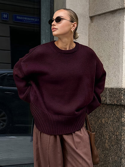 The Santa Monica Apparel™ | Refined Crew-Neck Knit