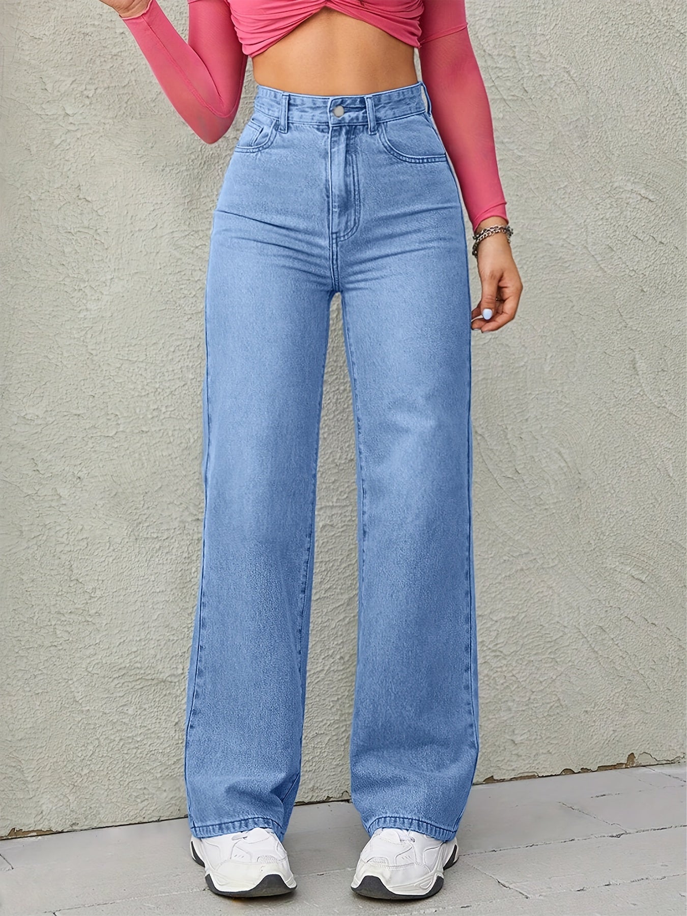 Wide-Leg Jeans