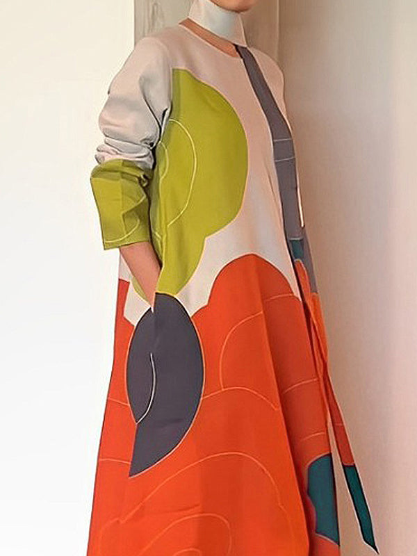 Amélie Printed Maxi Dress