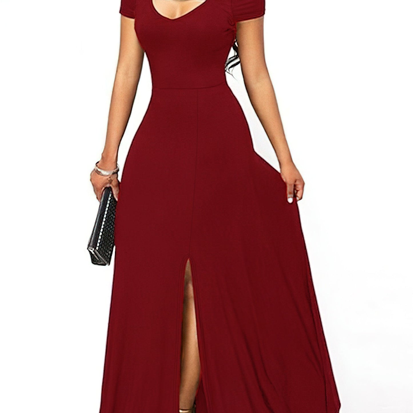 Off-Shoulder Maxi Dress