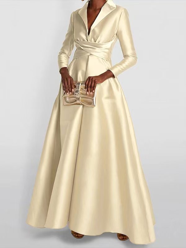 Vivienne Pleated Maxi Dress