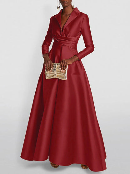 Vivienne Pleated Maxi Dress