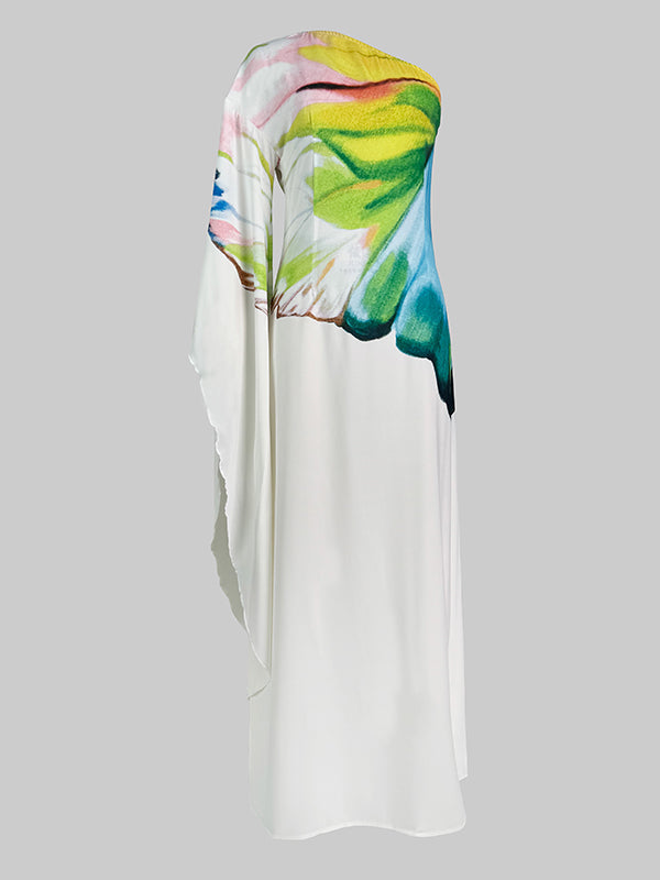 Fiora One-Shoulder Maxi Dress