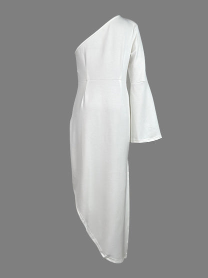 Sienna One-Shoulder Maxi Dress