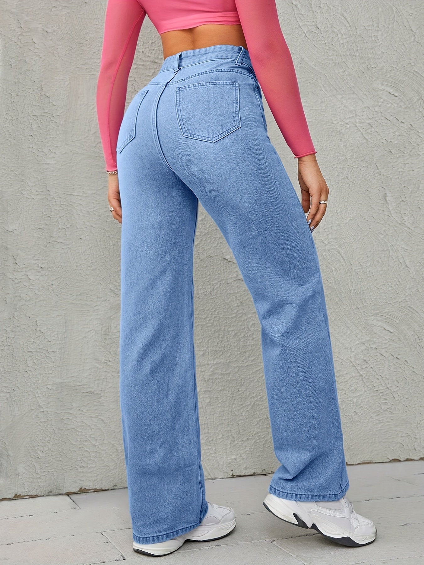 Wide-Leg Jeans