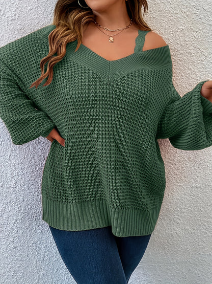 Off-Shoulder Knit