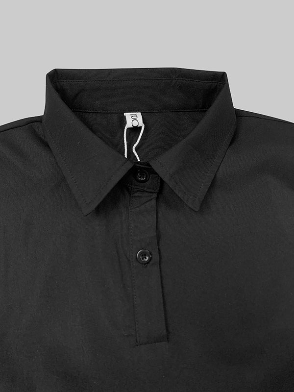 Vivienne Pleated Shirt Dress