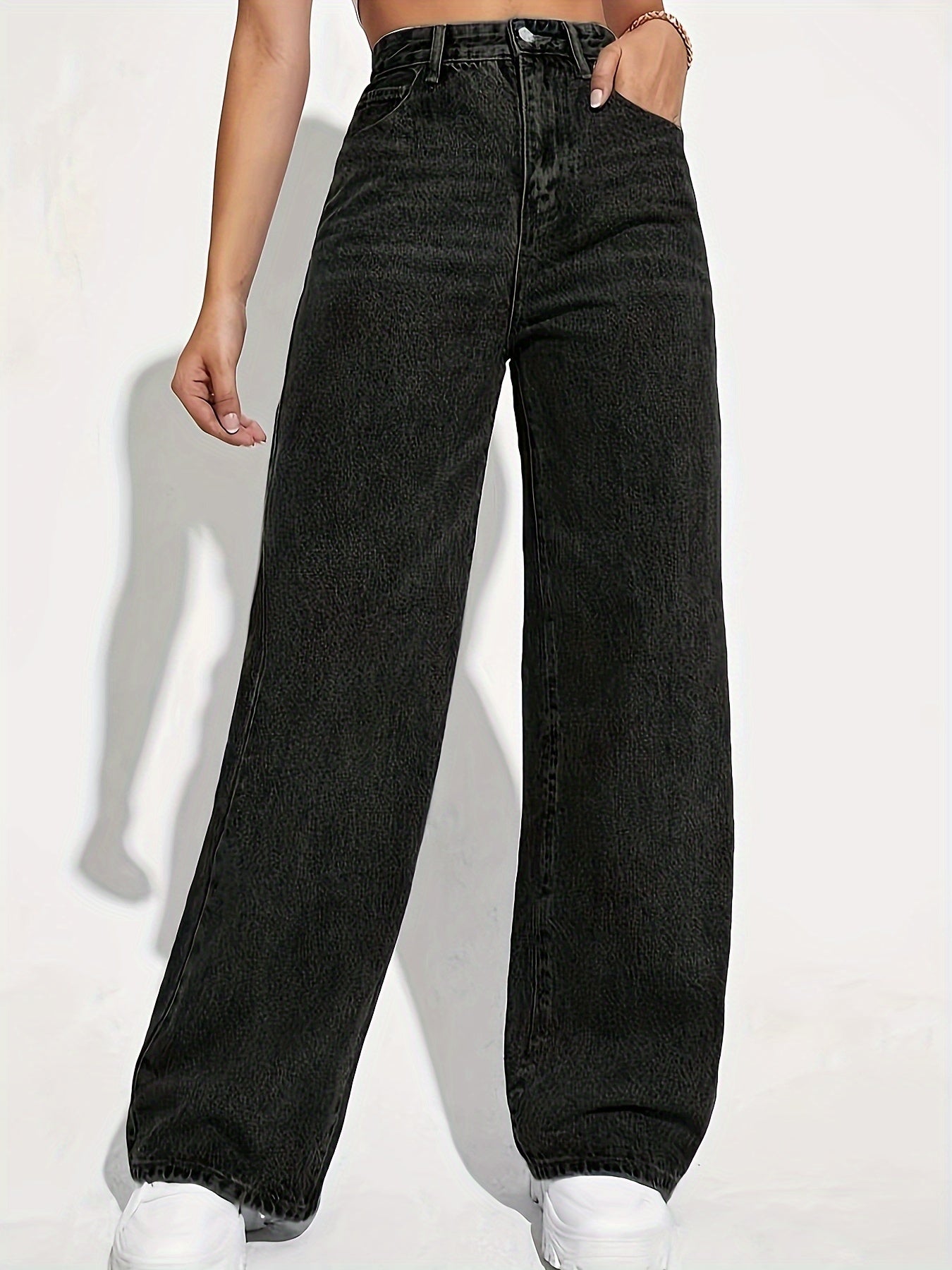Slim-Fit Straight Jeans