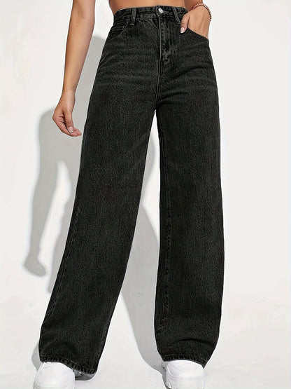 Slim-Fit Straight Jeans