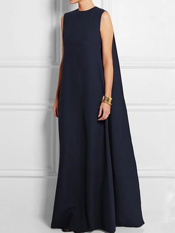Noelle V-Back Maxi Dress
