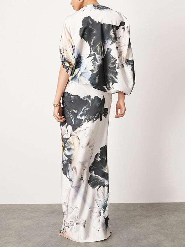 Liora One-Shoulder Gown