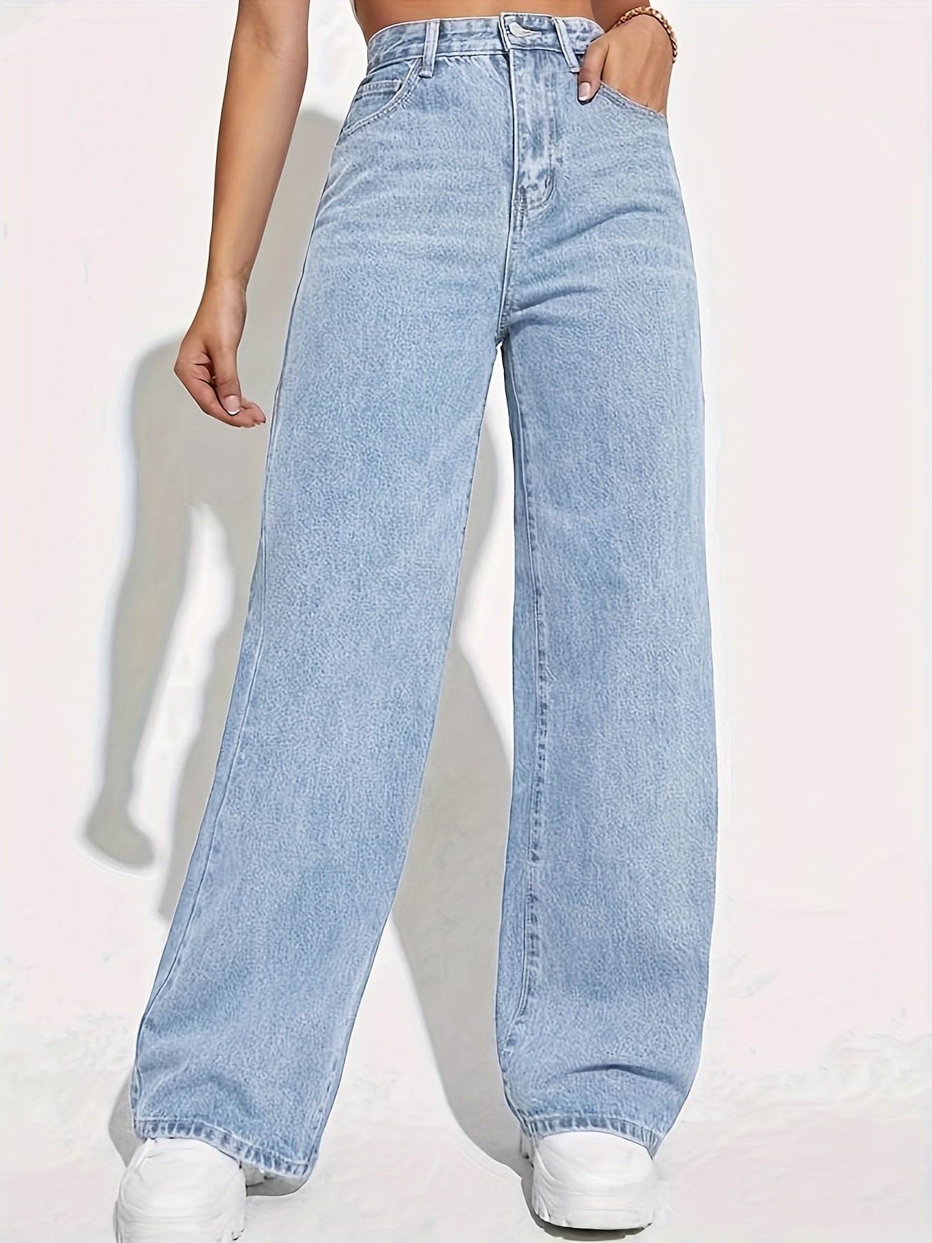 Slim-Fit Straight Jeans