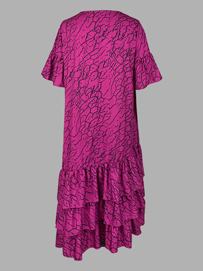 Celeste Ruffle Maxi Dress