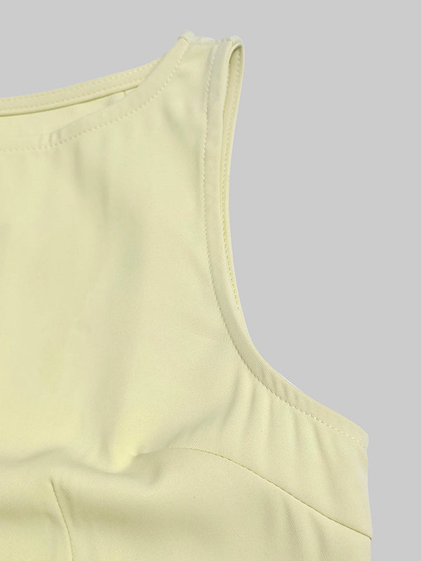 Selene Gauze Evening Gown