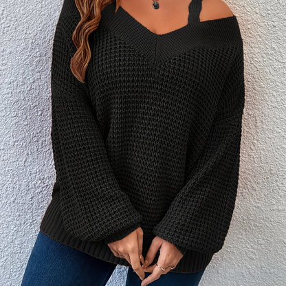 Off-Shoulder Knit