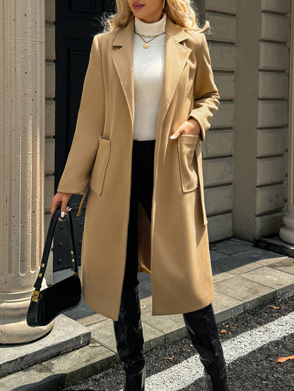 Belted Long Coat