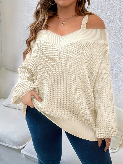 Off-Shoulder Knit
