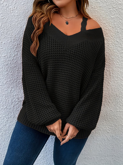 Off-Shoulder Knit