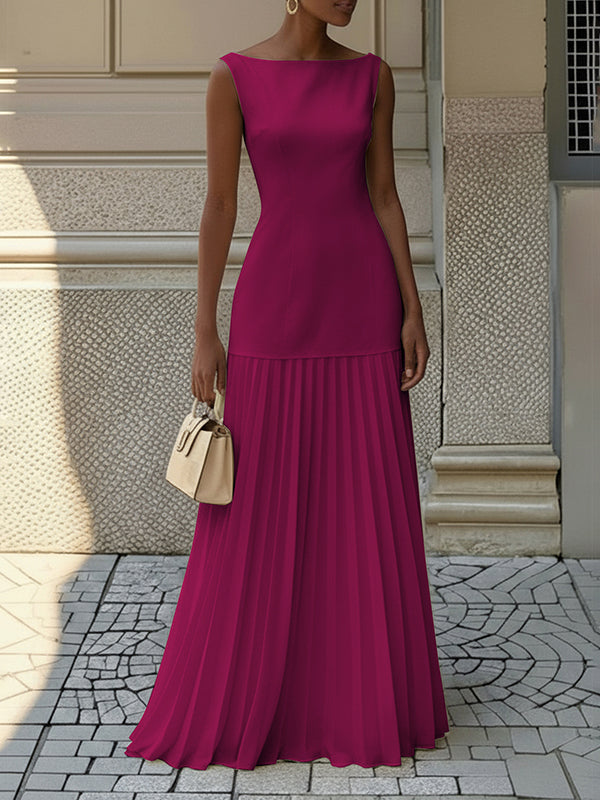 Selene Gauze Evening Gown
