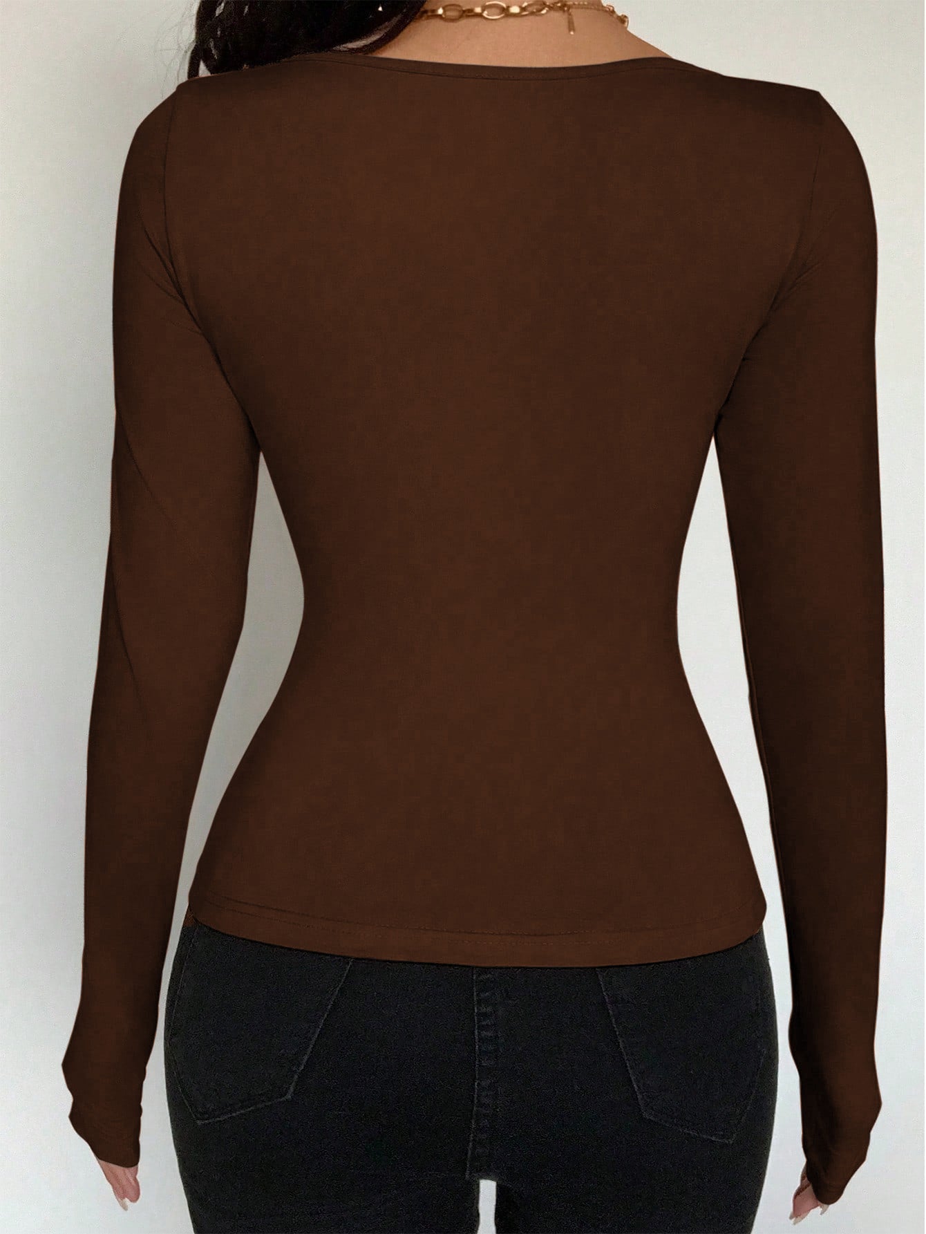 The Santa Monica Apparel™ | Classic Button-Detail Top