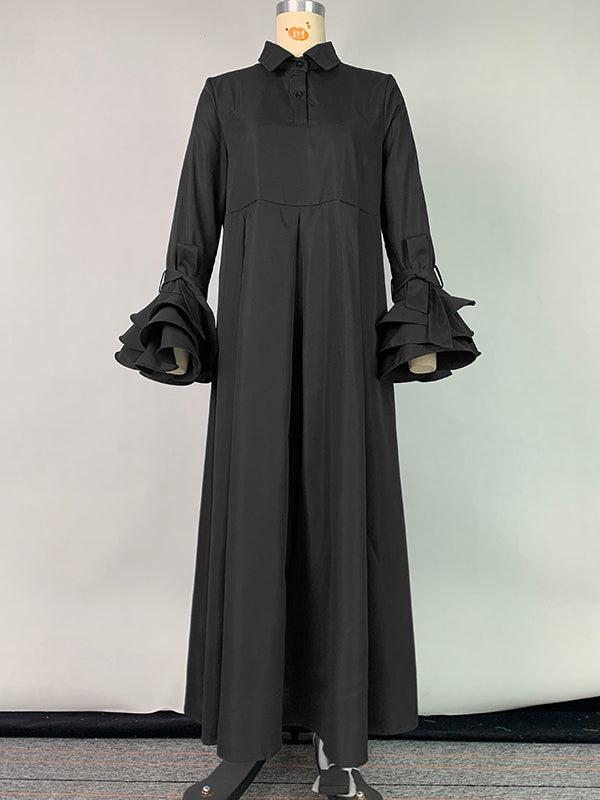 Vivienne Pleated Shirt Dress