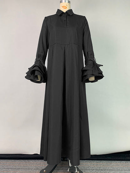 Vivienne Pleated Shirt Dress