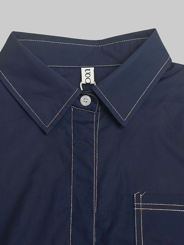 Camille Lapel Midi Dress