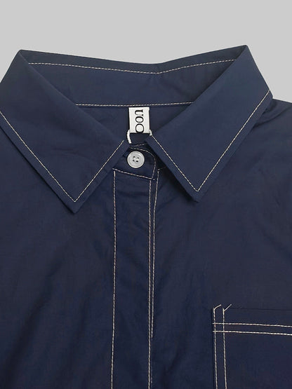 Camille Lapel Midi Dress