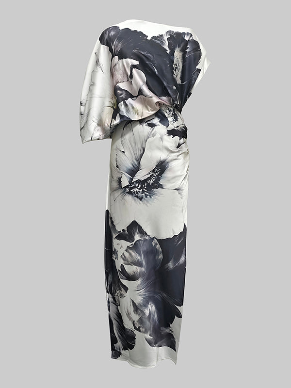 Liora One-Shoulder Gown