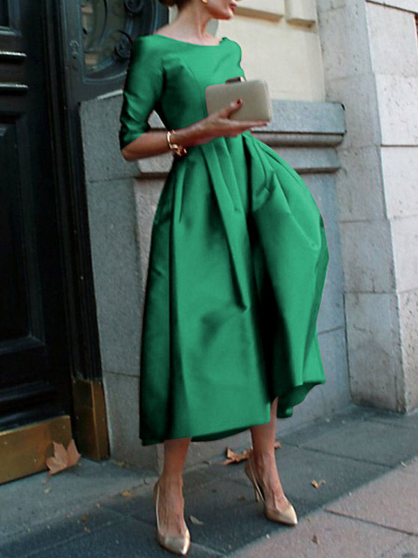 Colette Pleated Midi Dress