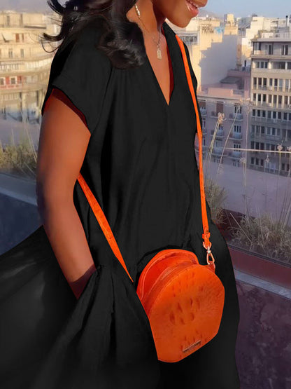 Riviera Pleated Maxi Dress