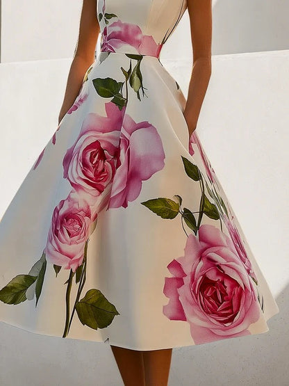 Juliette Floral Midi Dress