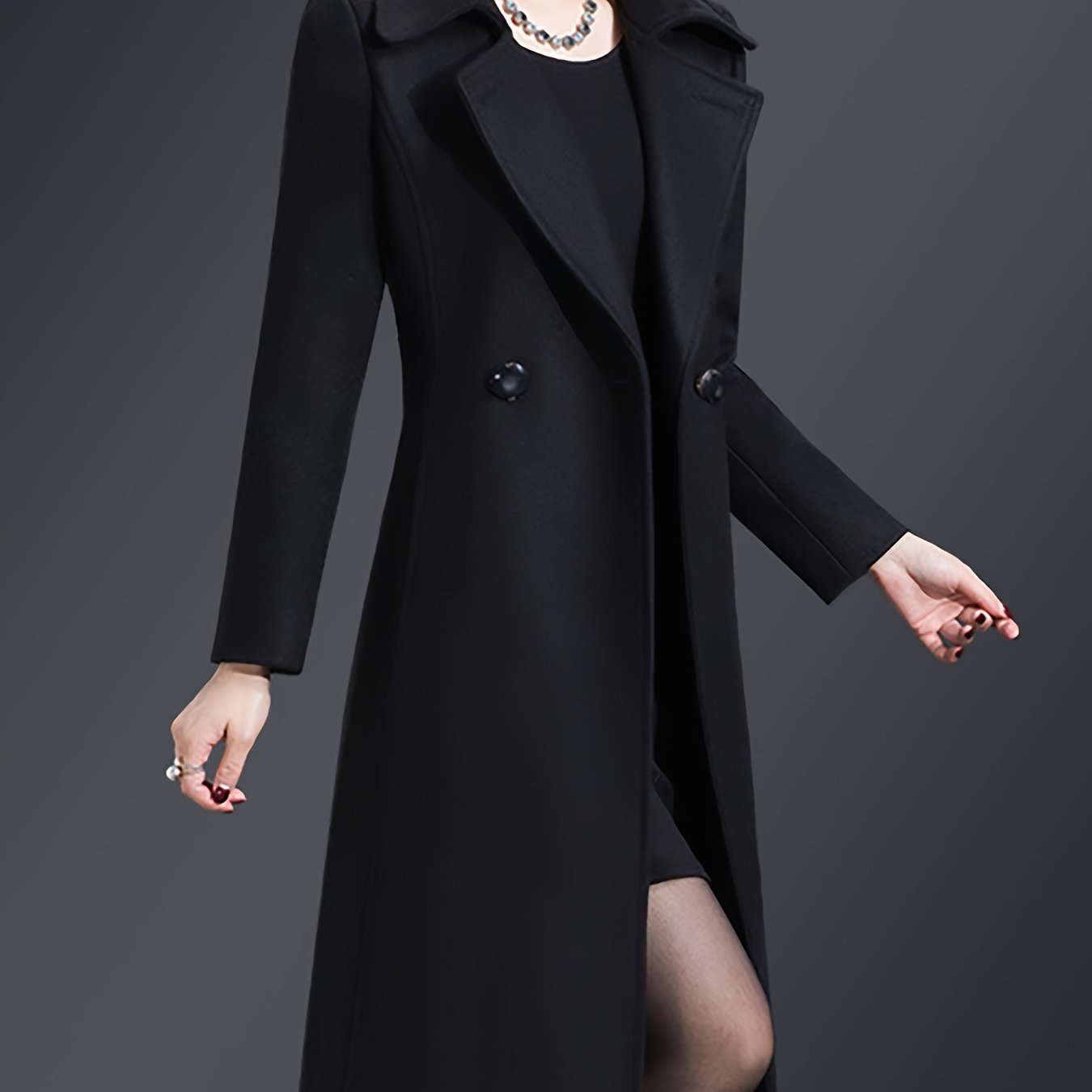 Double-Breasted Coat