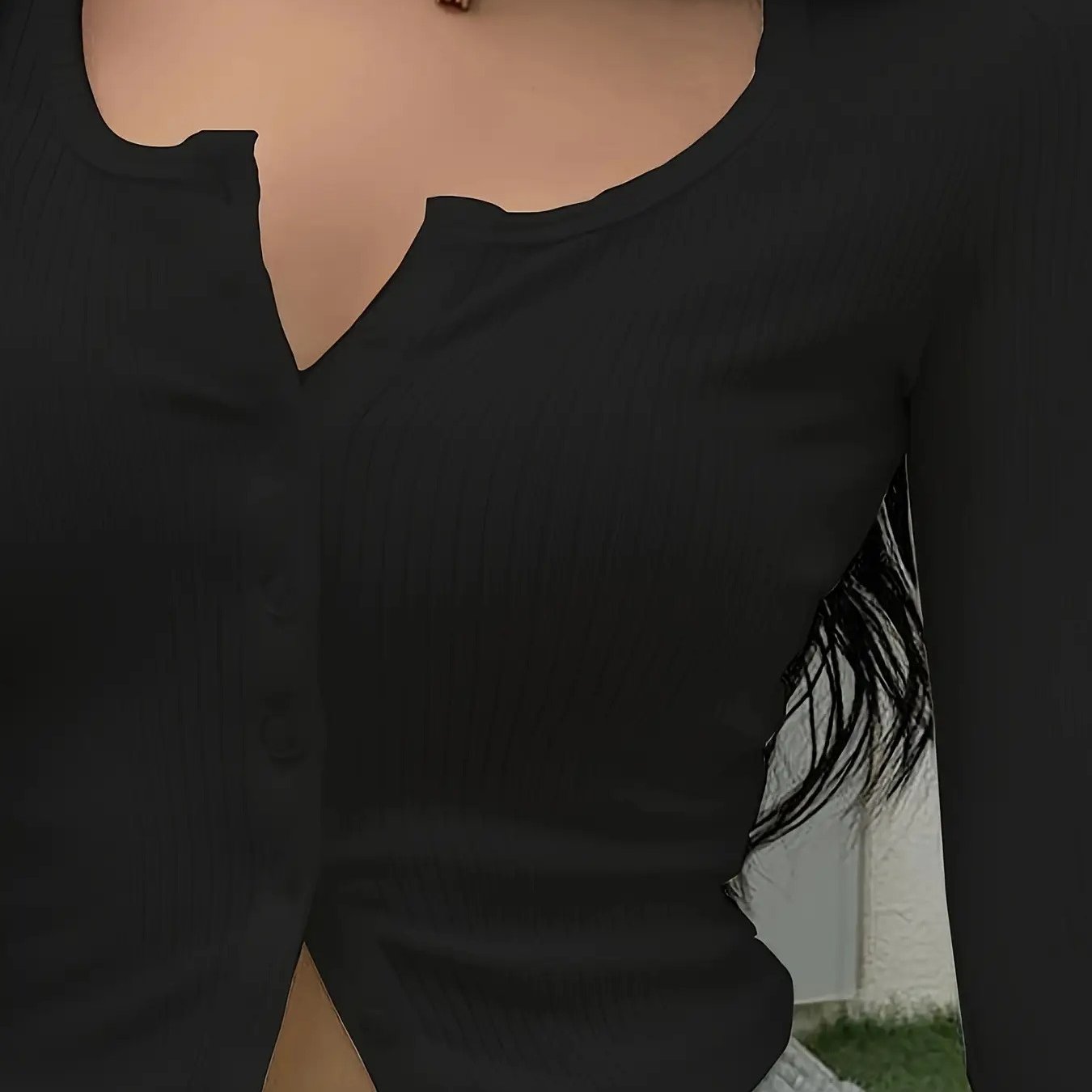 The Santa Monica Apparel™ | Draped Semi-Sheer Crop Top