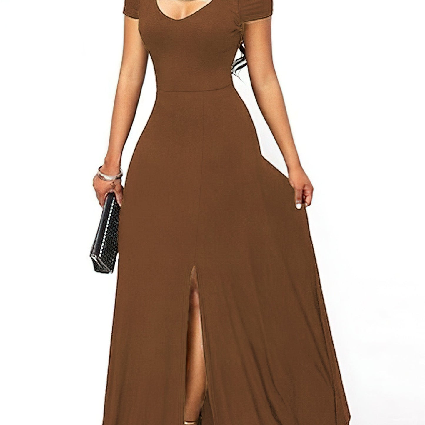 Off-Shoulder Maxi Dress