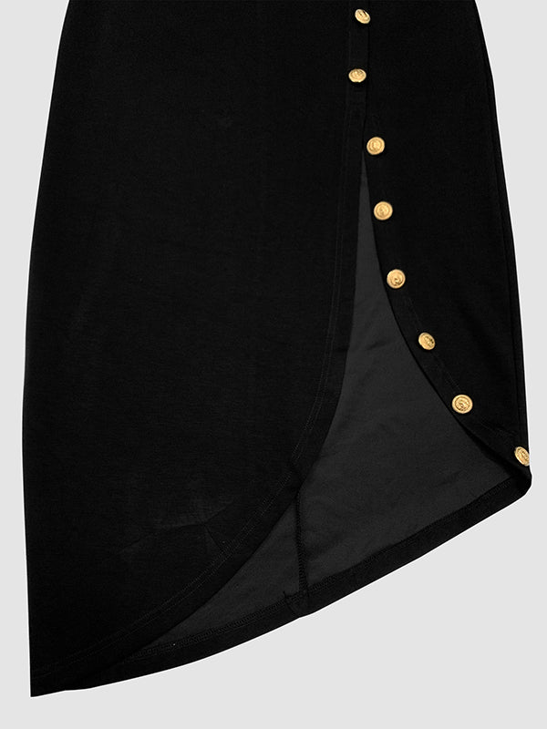 Althea Asymmetric Maxi Dress