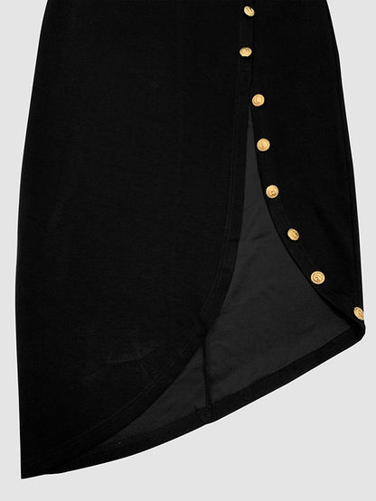 Althea Asymmetric Maxi Dress