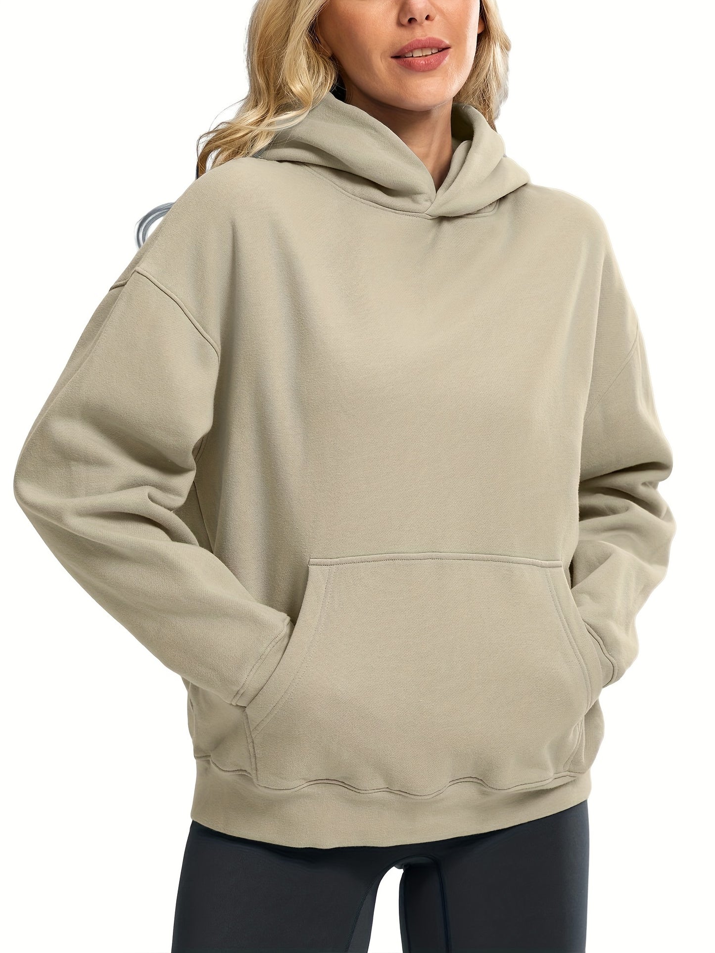 The Santa Monica Apparel™ | Oversized Cotton-Blend Hoodie