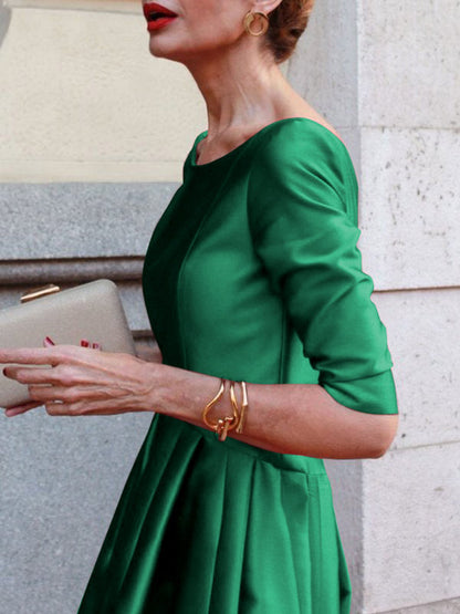 Colette Pleated Midi Dress