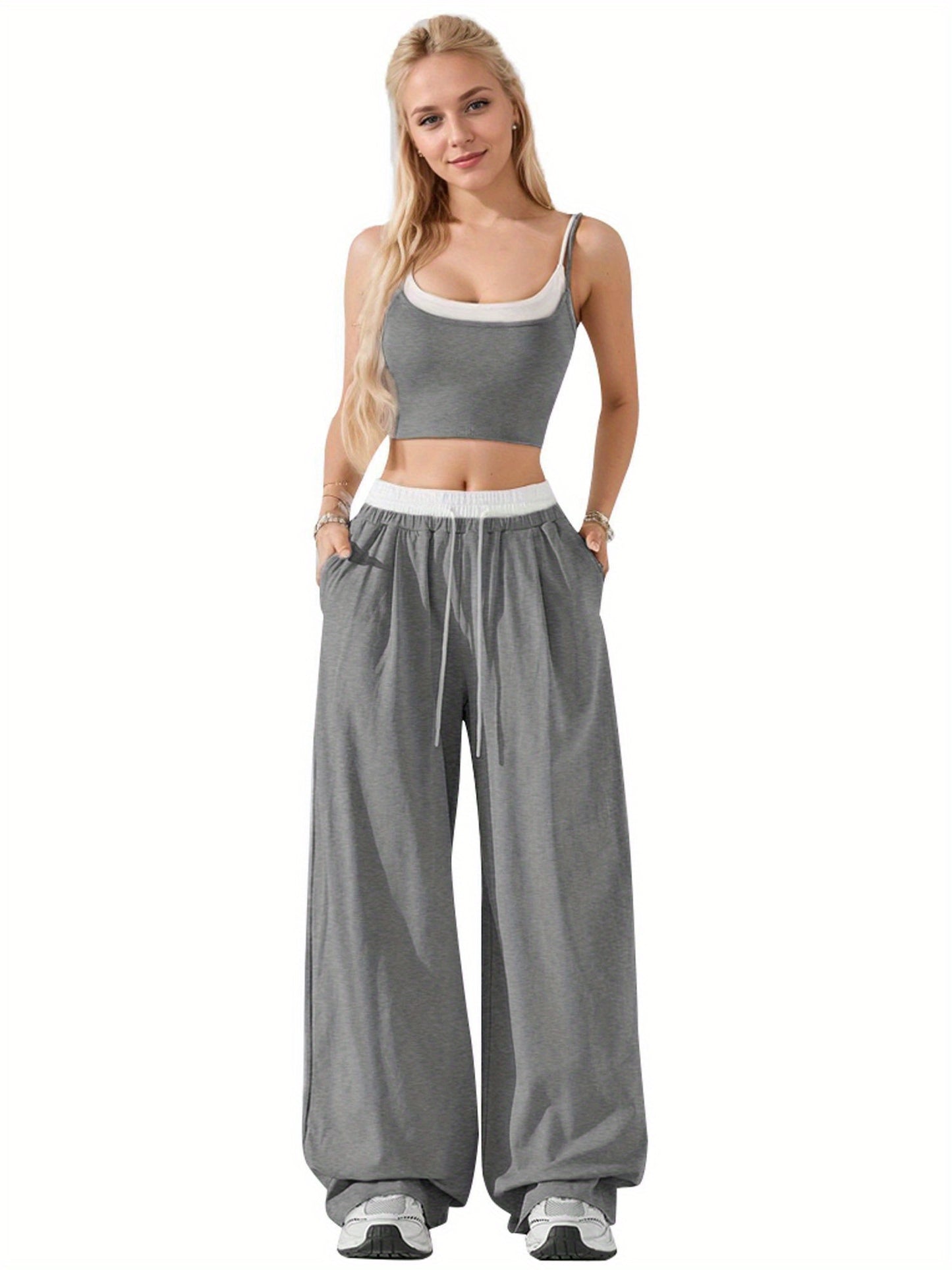 Tank Top & Sweatpants Set