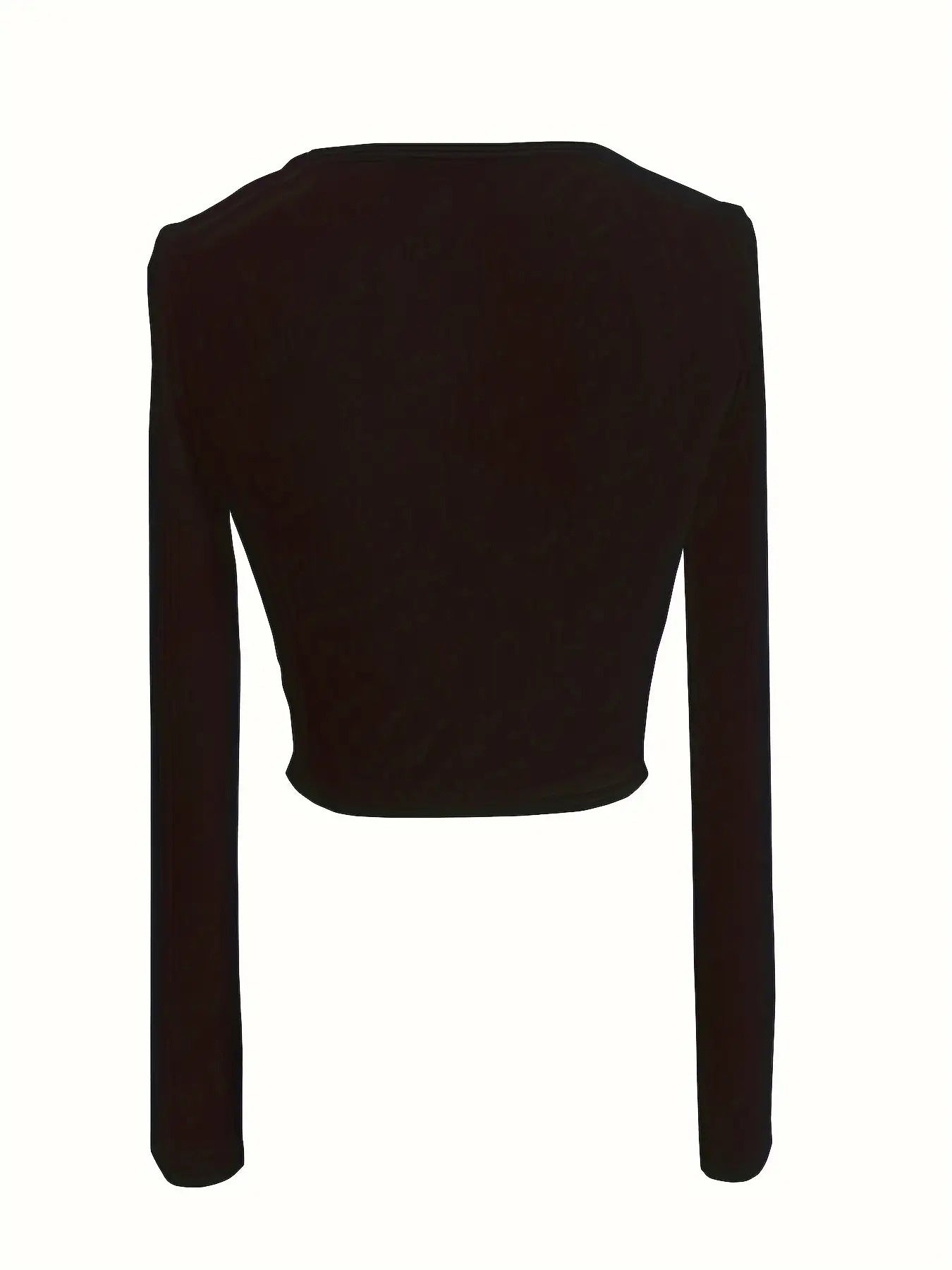 The Santa Monica Apparel™ | Draped Semi-Sheer Crop Top